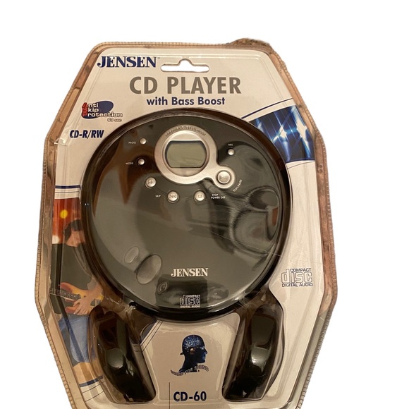 Jensen Portable Audio & Video Jensen Portable Cd Player Cd6 Bass